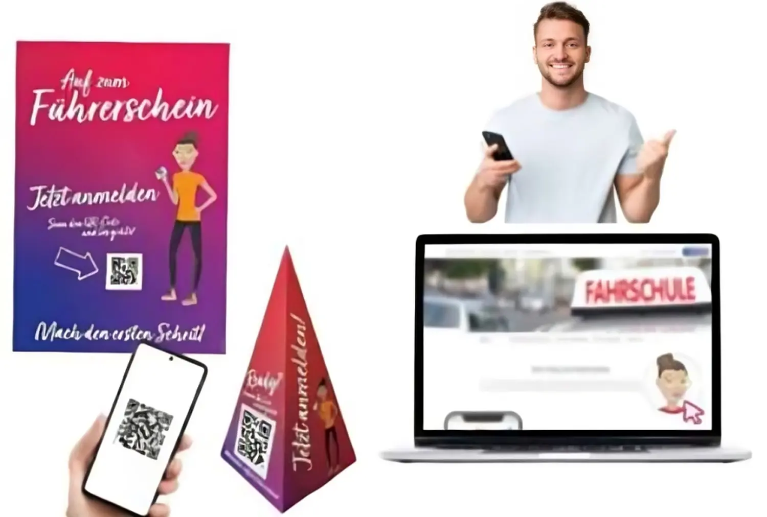 FAHRSCHULE O´KKONER - Person, die Apps nutzt